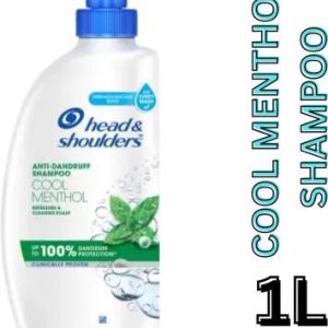 Head and Shoulders COOL MENTHOL SHAMPOO-1LTR(1 L)