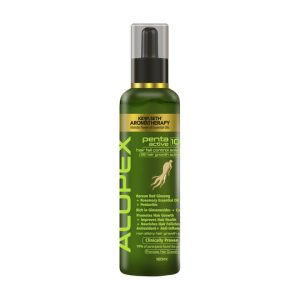 KEYA SETH Alopex Penta Active 10, Solution for New Hair Growth & Hair Fall Control, Enriched with Korean Red Ginseng, Biotin & Vitamin E (Clinically Proven)
