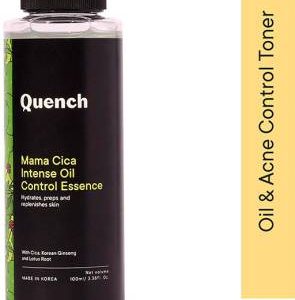 Quench Oil Control Korean Toner with Cica| Calms & Controls Acne/ Pimples Men & Women(100 ml)