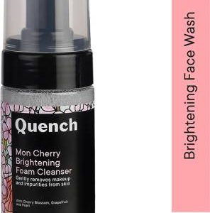 Quench Brightening with Cherry Blossom & Pearls| Gives Radiant Glow Face Wash(100 ml)