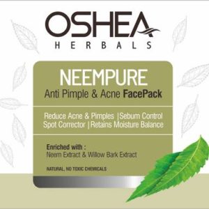 Oshea Herbals Neemclean Neem Pure Anti Pimple & Acne Facepack(100 g)