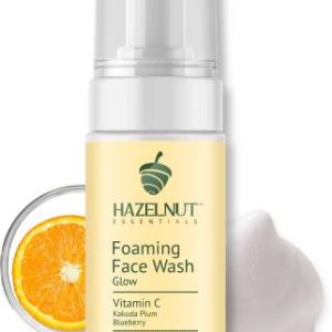 Hazelnut Essentials VitaminC Foaming|Glow & Hydration|Kakadu plum&Blueberry Face Wash??(100 ml)