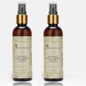 ANDAMANICA NATURALSS Wild Cherry Face Mist For Uneven Skin Tone for Natural Sulphates (Pack of 2) Men & Women??(200 ml)