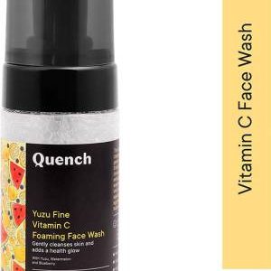 Quench Vitamin C Korean | Brightens & Improves Skin Texture with Yuzu Face Wash(100 ml)