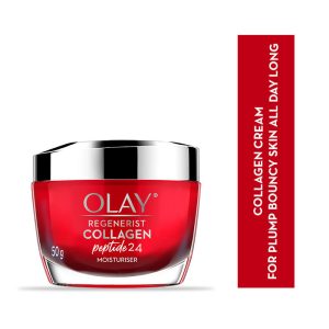 Olay Collagen Peptide Face Cream, Smooth & Plump Skin With Collagen, Paraben & Sulphate Free(50gm)
