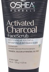 Oshea Herbals Activated Charcoal Face Scrub(120 g)