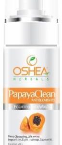 Oshea Herbal Papaya Clean Anti Blemishes Foaming 150GM-- Pack of 1 Face Wash(120 g)
