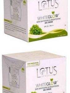 LOTUS Whiteglow Skin Whitening & Brightening Gel Cream (Pack of 2) (60g * 2)))(120 g)