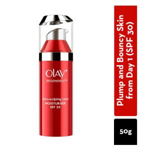 Olay Regenerist Micro Sculpting Day Cream With SPF 30 With Hyaluronic Acid & Niacinamide(50gm)