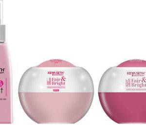 KEYA SETH AROMATHERAPY Fair & Bright Serum Day Cream SPF 15+ Night Cream Overnight Repair Treatment Kit(142 ml)