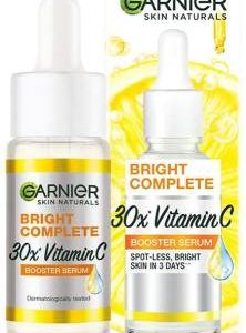 GARNIER Bright Complete, Anti-Dark Spots, Vitamin C Booster Serum, 15ml(15 ml)