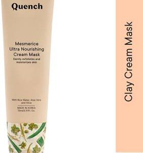 Quench Rice Water Nourishing Clay-Cream Mask for Smooth Hydrated Skin(15 ml)
