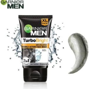 GARNIER Men Turbo Bright Anti-Pollution Double Action , 150 g Face Wash(150 g)