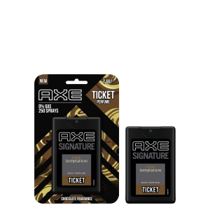 AXE SIGNATURE TICKET BODY PERFUME, DARK TEMPTATION, 17ML