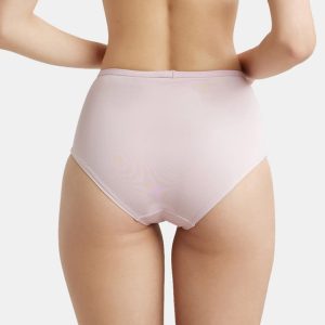 Jockey Full Coverage Soft Touch Microfiber Elastane Stretch Full Brief With Concealed Waistband and StayFresh Treatment - Fragrant Lily