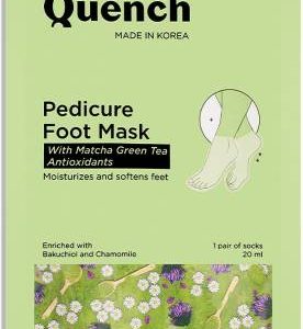 Quench Botanics QUENCH Pedicure Foot Mask (with Matcha Green Tea)(20 ml)