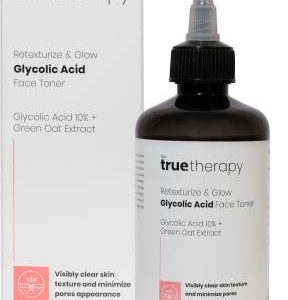 The True Therapy 10% Glycolic Acid, Retexturize and Glow Toner for Men & Women??(200 ml)