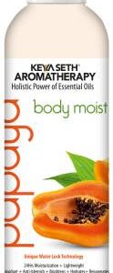 KEYA SETH AROMATHERAPY Papaya Body Moist with SPF 15 24hrs Moisturization Lock Papaya Extract Enriched(200 ml)