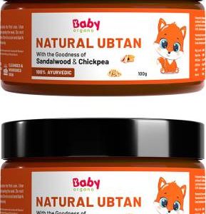 BabyOrgano Ubtan Powder for Glowing Skin, Removes Tan, White & Black Heads Powder 200gm??(200 g)
