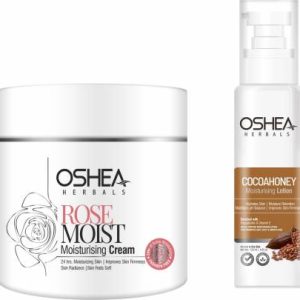 Oshea Herbals Rosemoist Moisturising Cream & Cocoahoney Lotion Combo Pack 220 gm(220 g)