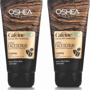 Oshea Herbals Cafeine Pro Scrub Pack of 2 x 120Grams(240 g)
