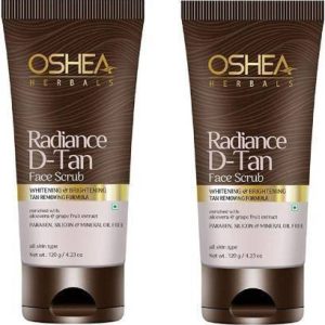 Oshea Herbals D TAN SCRUB 120 GM (PACK OF 2)(240 g)
