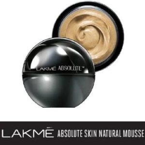 Lakme Absolute Mattreal Skin Natural Mousse Foundation(Ivory Fair, 25 g)