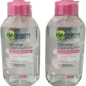 GARNIER Skin Naturals Micellar Cleansing Water Pink (PACK OF 2) Makeup Remover(250 ml)