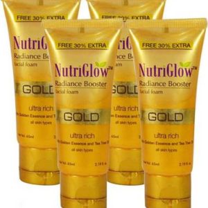 NutriGlow Gold Radiance Booster Foam (Pack of 4) Face Wash(260 ml)