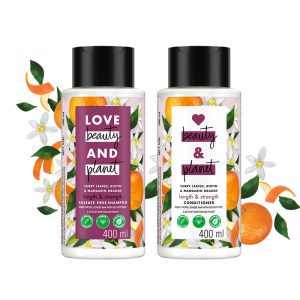 Curry Leaves, Biotin & Mandarin Long & Strong Hair Care Combo - (400ml ?+ 400ml)