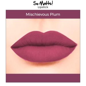 Nykaa So Matte Lipstick - Mischievous Plum 10 M