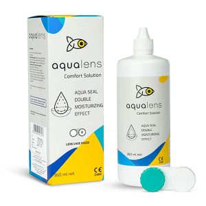 Aqualens Comfort Contact Lens Solution with Free Lens Case - 360ml(360ml)