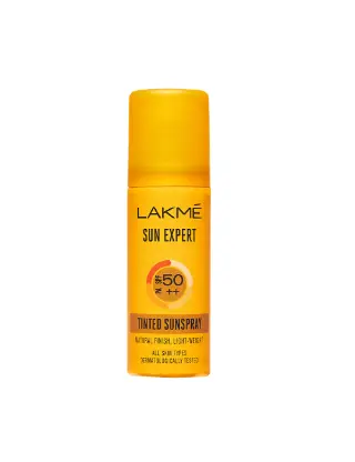 Lakme Sunscreen - SPF 50 PA++ Sun exprt Ultramatte spray(50 ml)