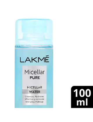 Lakme Micellar Water for Makeup Removal Makeup Remover(100 ml)