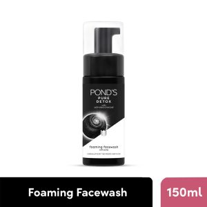 Ponds Pure Detox Foaming Facewash With Pump(150ml)