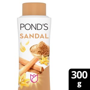 Ponds Sandal Radiance Talcum Powder Natural Sunscreen(300g)