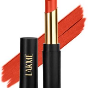 Lakme Absolute Beyond Matte Lip 401 OrangeOasis 3.4gm(Orange Oasis, 3.4 g)