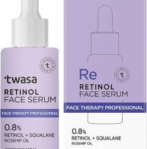 Twasa 0.8% Retinol Serum ? Anti Aging Night Face Serum | Reduces Fine Lines & Wrinkles??(30 ml)
