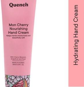 Quench Botanics Cherry Blossom Nourishing Hand Cream with Shea Butter (Floral Scent)??(30 ml)