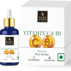 GOOD VIBES Skin Glow Serum - Vitamin C & Vitamin B3(30 ml)