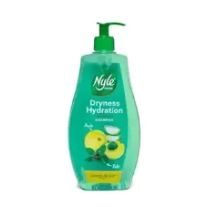 Nyle Naturals Dryness Hydration Shampoo| For Dry & Frizz Free Hair |With Tulsi & Amla(800 ml)