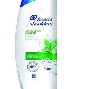 Head and Shoulders Cool Menthol Anti Dandruff Shampoo, 340ml(340 ml)
