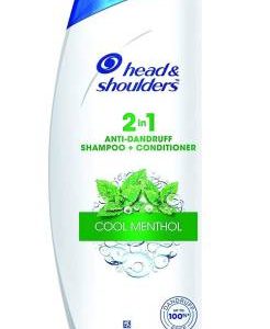 Head and Shoulders Cool Menthol Cools And Energizes Scalp Shampoo 340ml set of 1(340 ml)