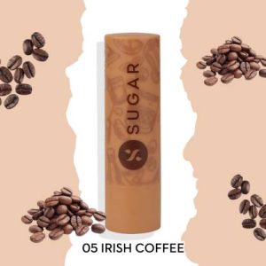 SUGAR Cosmetics Tipsy Lip Balm - Long Lasting Moisturization with Shea Butter and SPF Protection 05 Irish Coffee(Pack of: 1, 4.5 g)