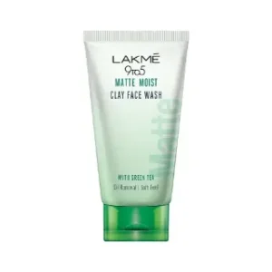 Lakme 9to5 Matte Moist Clay Facewash, Refreshed Matte Looking Skin Face Wash(100 g)