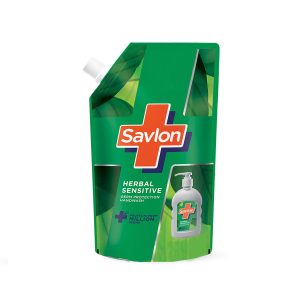 Savlon Herbal Sensitive PH Balanced Liquid Handwash Refill Pouch(675ml)