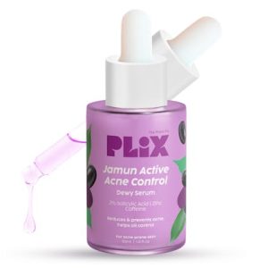 PLIX Jamun 2% Salicylic Acid Exfoliating Face Serum | For Active Acne & Blackheads