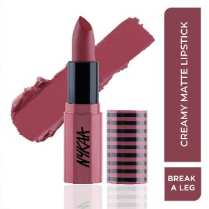 Nykaa So Creme! Creamy Matte Lipstick - Break a Leg