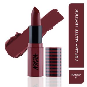 Nykaa So Creme! Creamy Matte Lipstick - Nailed It