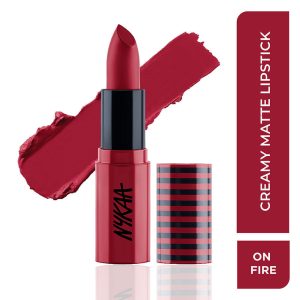 Nykaa So Creme! Creamy Matte Lipstick - On Fire